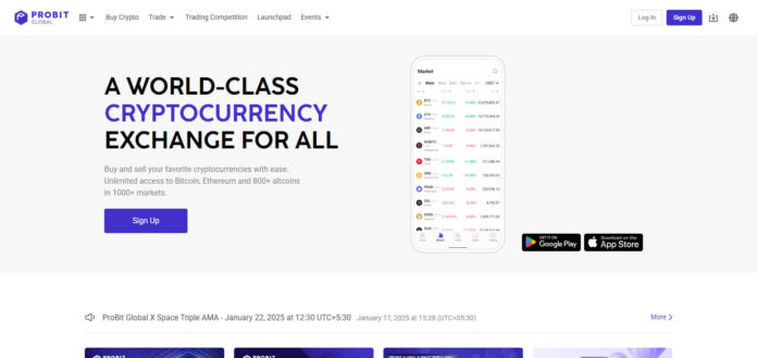 ProBit Exchange Review: Secure Trading Platform with Global Reach