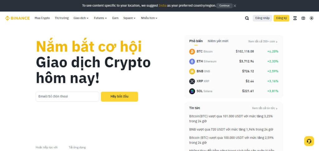 Binance Vietnam