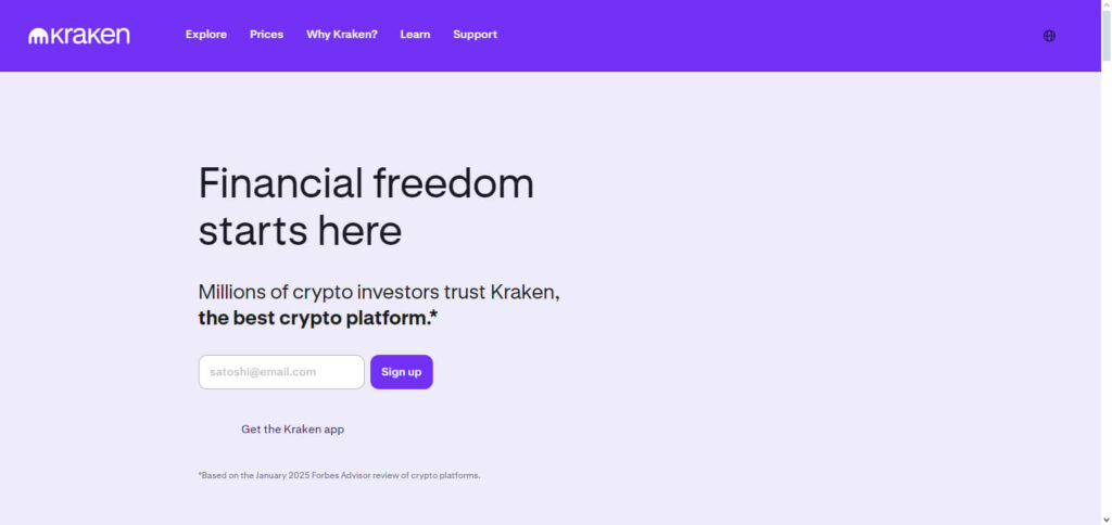 Kraken Best Spanish Crypto Exchanges In 2025