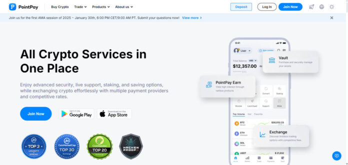 PointPay Exchange: Buy, Sell & Trade Cryptocurrencies with Ease