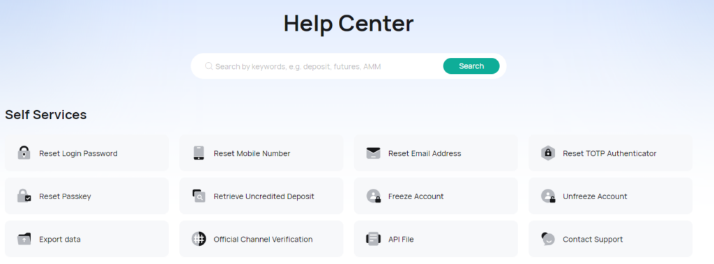 CoinEx Customer Support