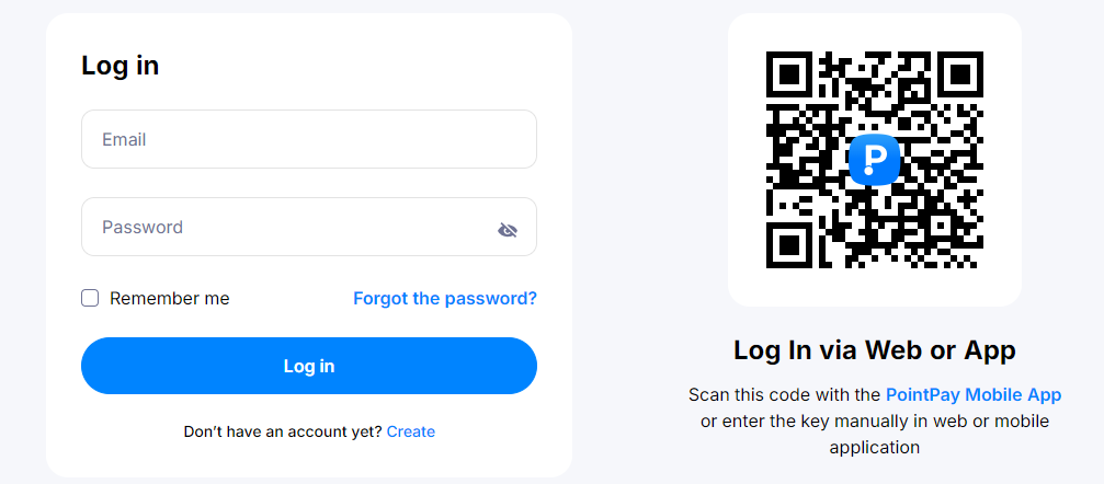 How to Start Trading on PointPay PointPay Website Access