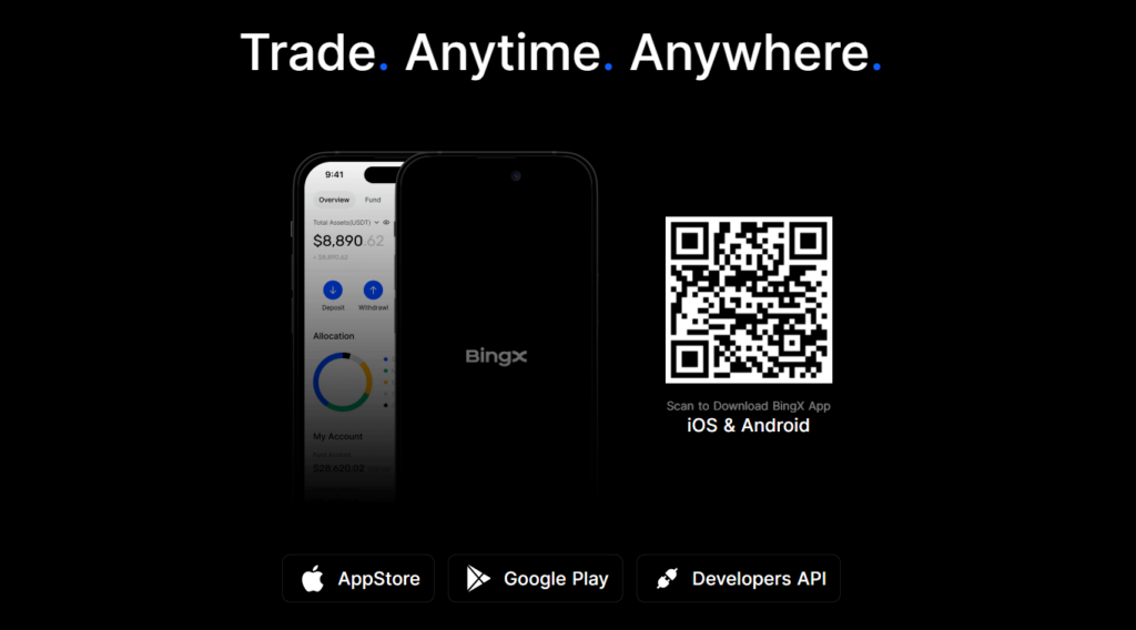 Mobile App for On the Go Trading