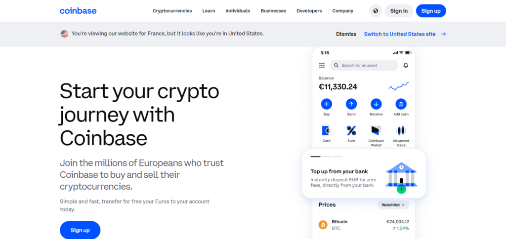 Coinbase Europe