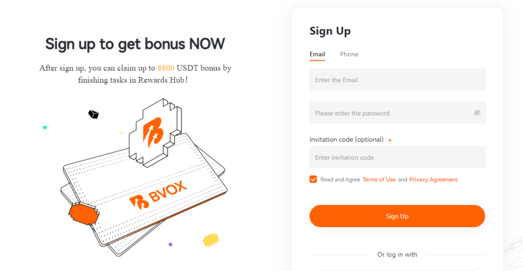 How to Start Trading on Bvox Sign Up