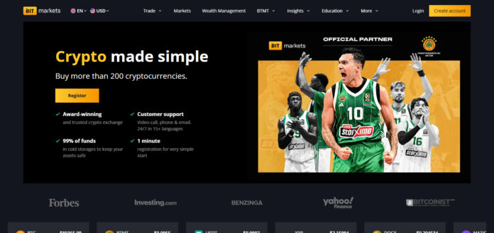 BitMarkets - Secure & User-Friendly Cryptocurrency Trading Platform