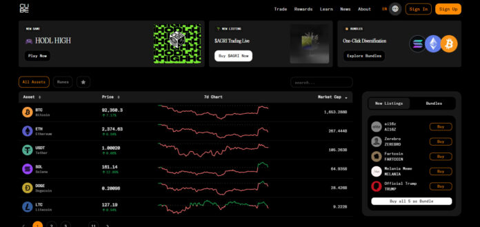 Cube Exchange - Secure & Fast Crypto Trading