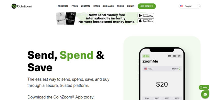 CoinZoom Exchange - Buy, Sell, and Trade Cryptocurrencies Securely