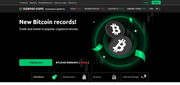 Dzengi Exchange - Secure & Reliable Cryptocurrency Trading Platform