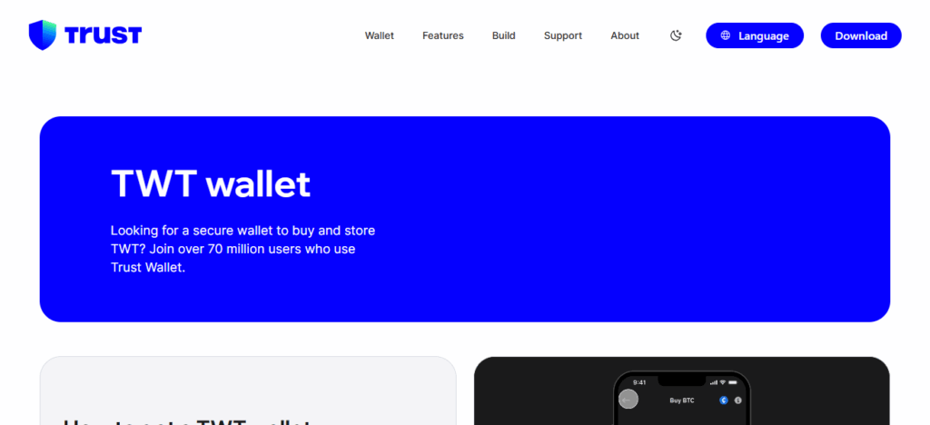 Trust Wallet Token (TWT)