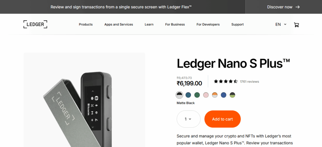 Ledger Nano S Plus