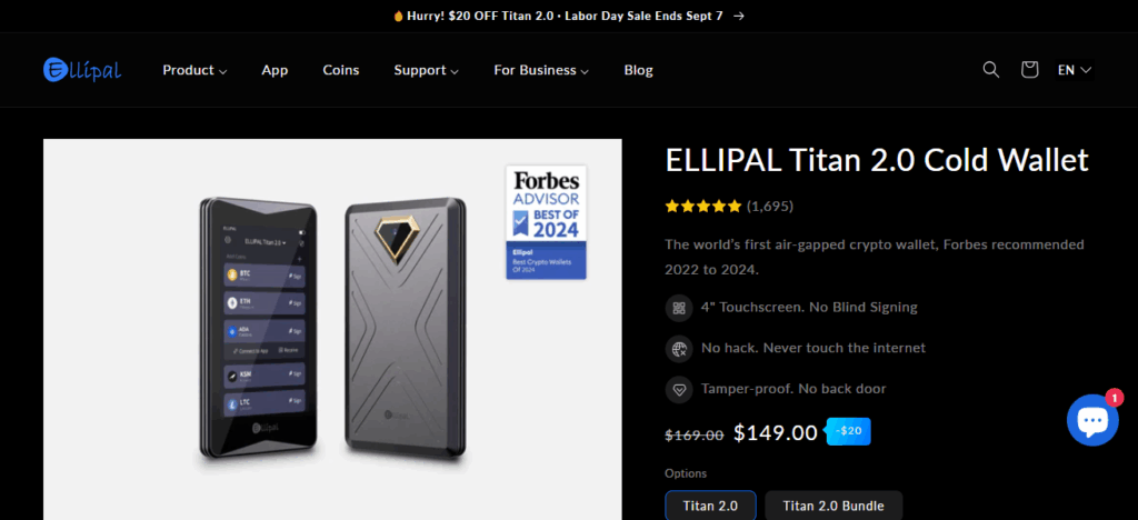 ELLIPAL Titan 2.0