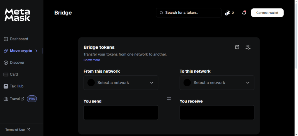 MetaMask Bridges
