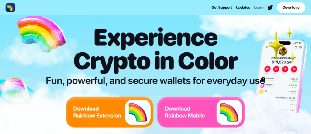 Rainbow Wallet