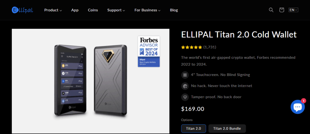 7. ELLIPAL Titan 2.0