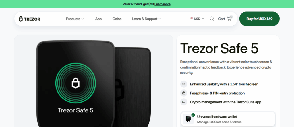 Trezor Safe 5