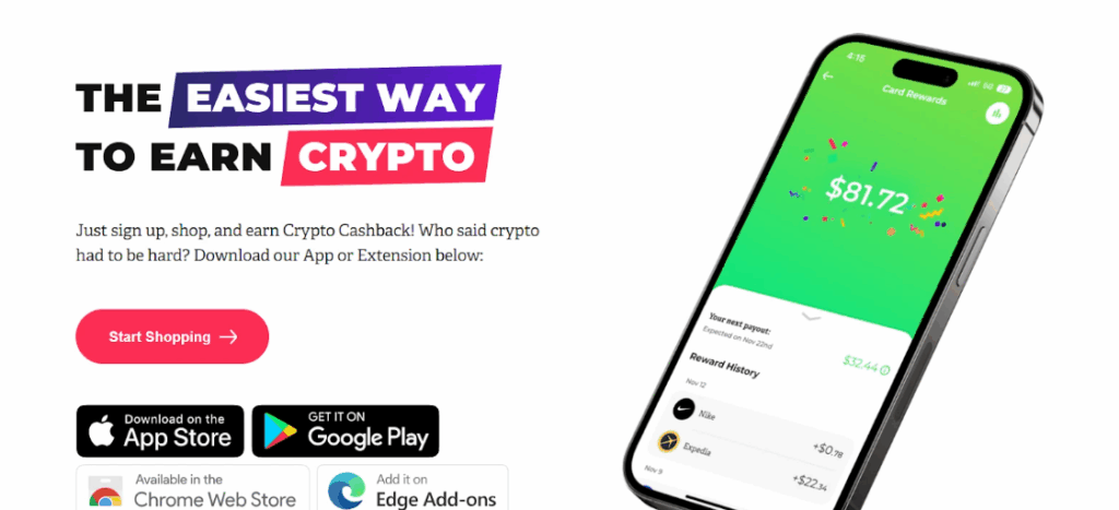  Cashback & crypto cards