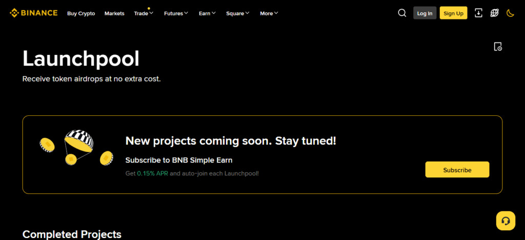 Binance Launchpad