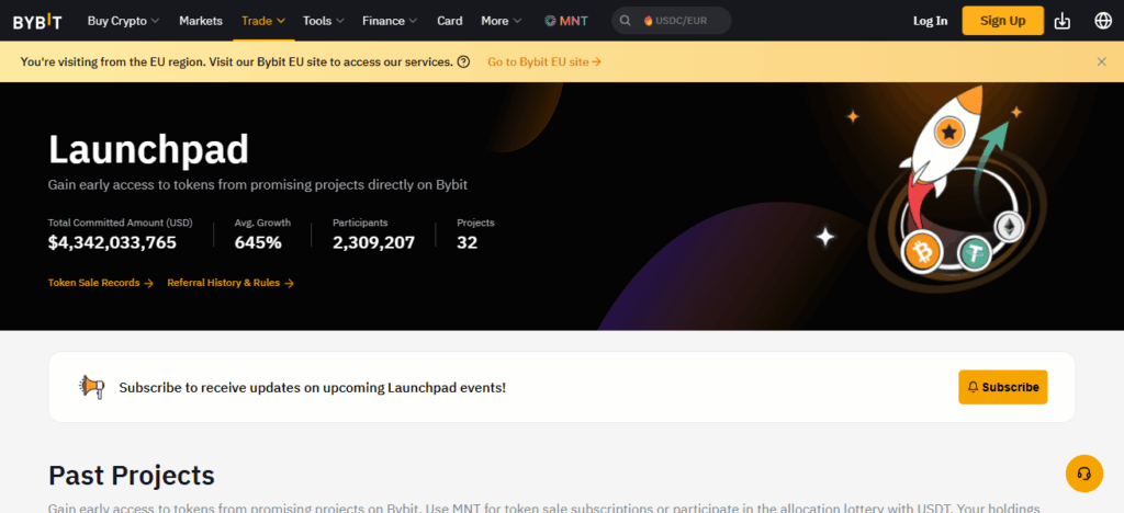 Bybit (Launchpad)