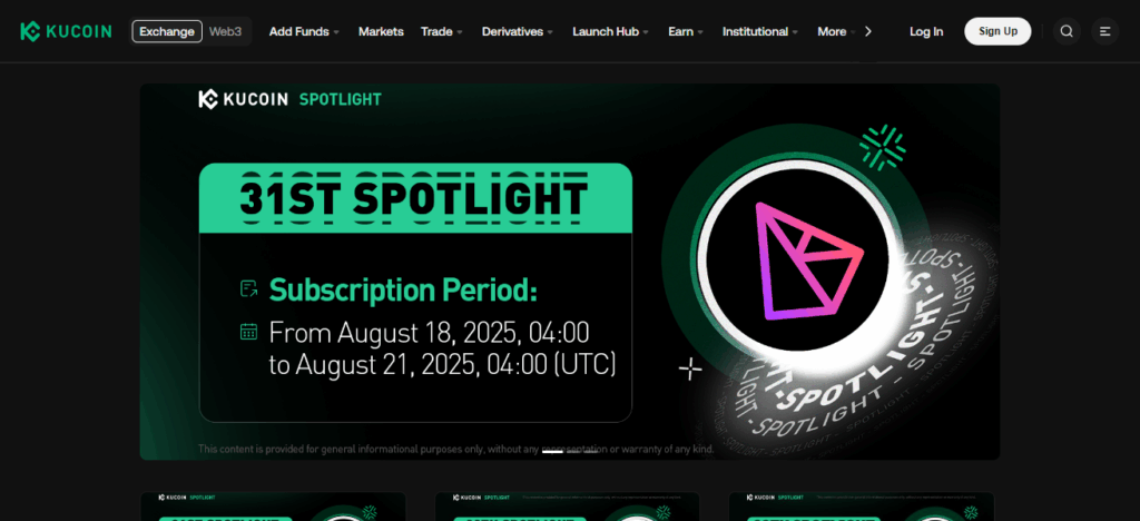 KuCoin (Spotlight)