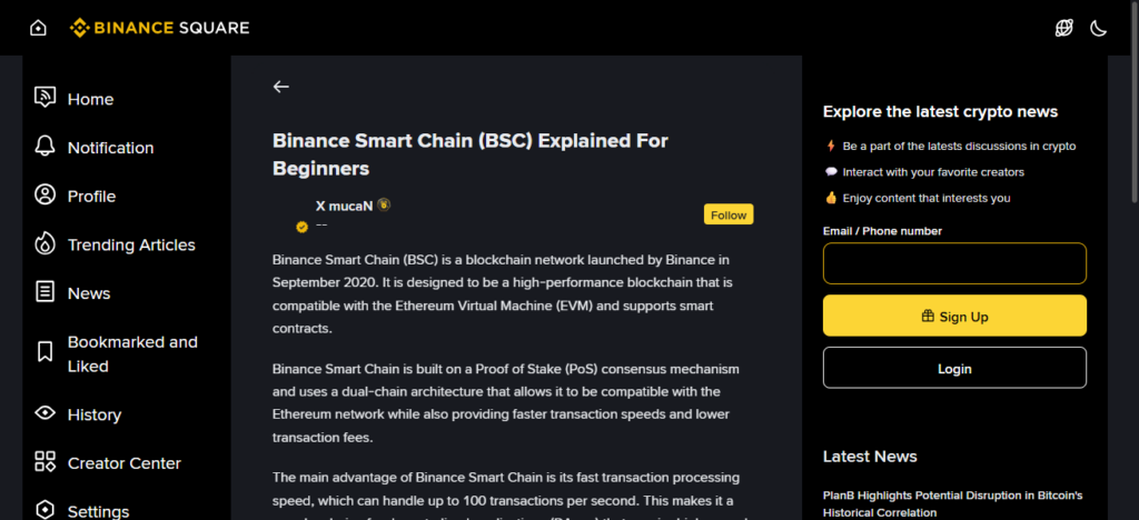 Binance Smart Chain (BSC