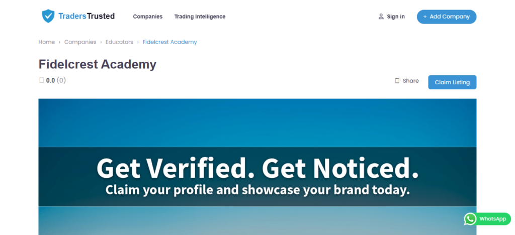 Fidelcrest Mentorship