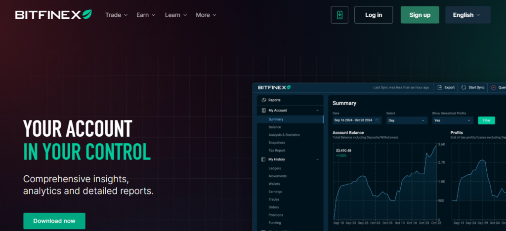 Bitfinex Portfolio Tools