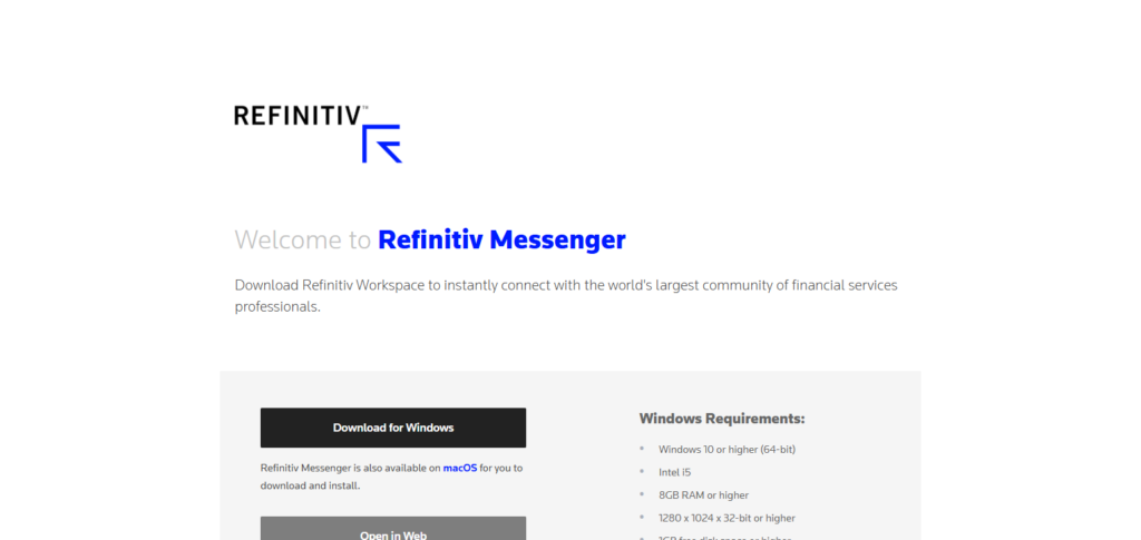 Refinitiv Eikon