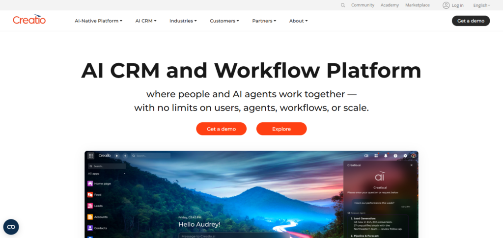 Creatio CRM