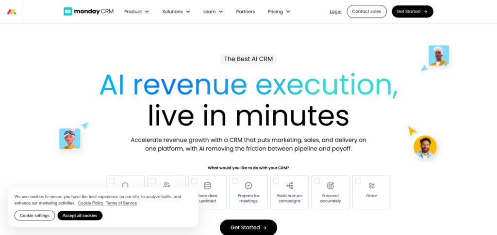 Monday Sales CRM