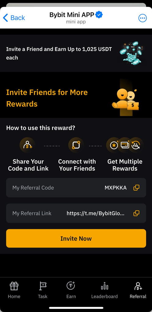 Bybit Mini App