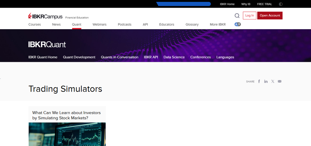  Interactive Brokers (IBKR Simulators)
