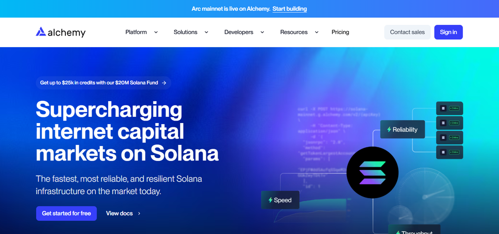  Alchemy Solana API